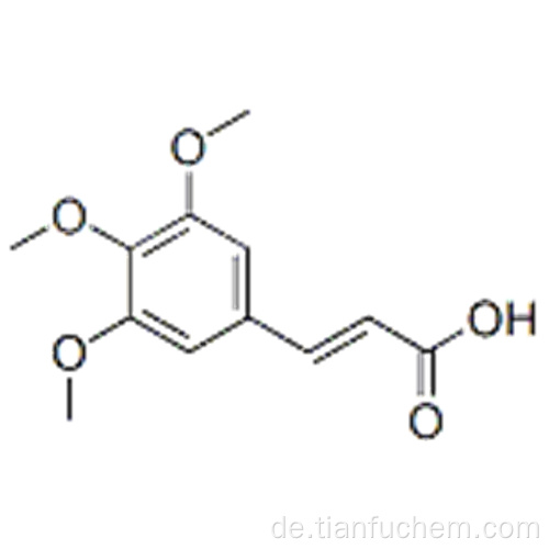 2-Propensäure, 3- (3,4,5-Trimethoxyphenyl) - CAS 90-50-6